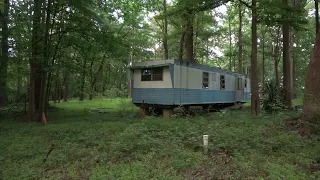 Abandoned Trailer Park in the Woods