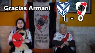 VÉLEZ 1 RIVER PLATE 0 | REACCIÓN HINCHAS DE RIVER | COPA LIBERTADORES 2022 (octavos Ida)