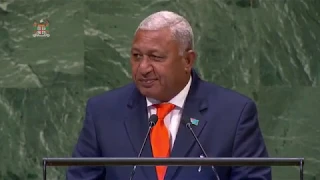 Fijian Prime Minister addresses the general debate of the 73rd session at the UNGA