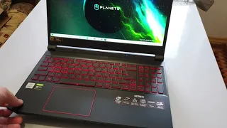 распаковка acer nitro 5 i7 10750h 1650 4гб