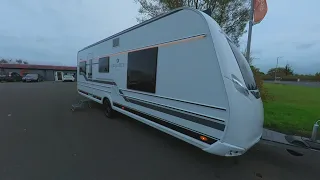 New 2024 LMC 595 Exquisite VIP Black Edition 4 / 5 Berth Luxury High Spec Touring Caravan!