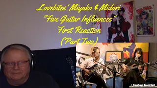 Lovebites' Midori & Miyako - "Five Guitar Influences" - (Part Two) - First Reaction