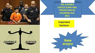 The Juvenile Justice (Care and Protection of Children) Act 2015 ( JJ Act 2015 in Hindi)