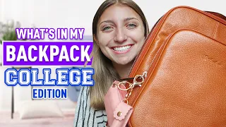 What’s in My Backpack COLLEGE Edition! | Back to School 2020