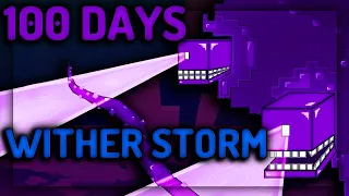 100 Days In Hardcore Minecraft: The Calm Before The Storm (Crackers Witherstorm Mod)