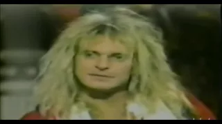 DAVID LEE ROTH ☠ TV INTERVIEW BY MARTHA QUINN ☠ 1982