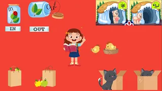 CONCEPTS || CONCEPT OF IN AND OUT || IN AND OUT || PRESCHOOL LEARNING