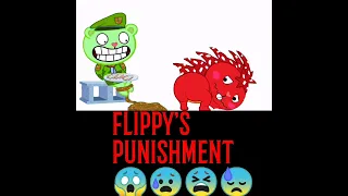 FLIPPY'S PUNISHMENT 😰😫 #flippyxflaky #happytreefriends2022 #htf2022 #shorts #funnyvideo #comics