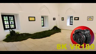 BALI-BEG MOSQUE grass grows inside with art exhibit NIS FORTRESS SERBIA 8K 4K VR180 3D Travel