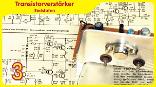 Transistor amplifier part 3, output stages - function and differences between the amplifier classes