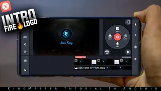 Free Intro - 🔥Fire Logo Reveal on Kinemaster || Technical Bibhash Pro👌