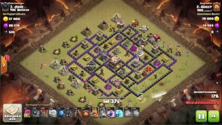 Clash of Clans townhall 10 Attack in Clan war make you cry