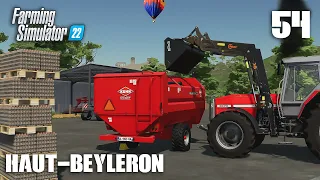 SLURRY Spreading & Feeding COWS | Animals on Haut-Beyleron | Farming Simulator 22 Timelapse | Ep54