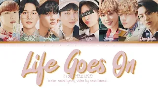 [Karaoke Ver.] BTS "Life Goes On" || 8 Members Ver.