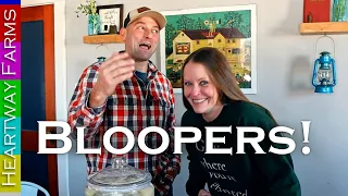 "At least it's not UM's..." Bloopers and Outtakes from the last year! | Heartway Farms