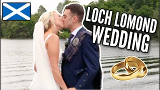 SCOTTISH WEDDING ON LOCH LOMOND