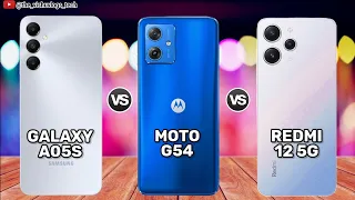 Galaxy A05s vs Moto G54 vs Redmi 12 5G || Price || Specs || Comparison || Reviews 2023