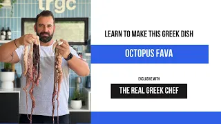 OCTOPUS FAVA | @therealgreekchef #therealgreekchef