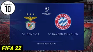 FC Benfica vs Bayern Munich | Estádio da Luz | Champions League | FIFA 22