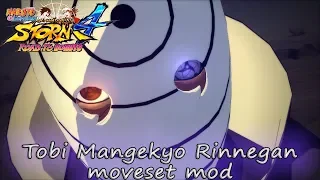 Tobi Mangekyô Rinnegan moveset mod for NSUNS4 by (MUNS499)