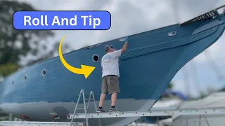 We Paint Our Boat With Awlgrip! / Step 11