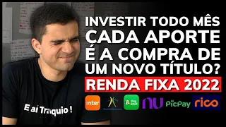 POSSO INVESTIR NO MESMO TÍTULO TODO MÊS? COMO FAZER APORTES MENSAIS NO TESOURO, CDB, LCI? ENTENDA