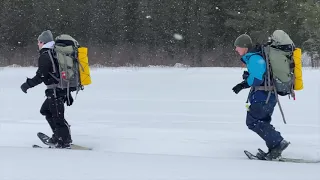 Winter Camping Adventure by Snowshoe | Manitouwadge Outdoor Ed Program