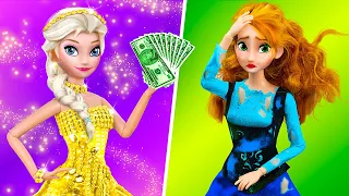 Rich Elsa vs Broke Anna