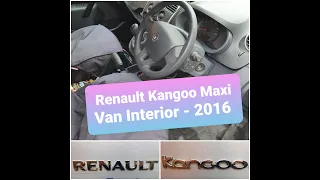 Renault Kangoo Maxi - Van Interior - 2016