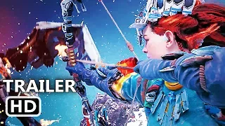 PS4 - Horizon Zero Dawn : The Frozen Wilds Gameplay Trailer (2017) PGW