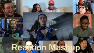 Mortal Kombat 11   Kitana And D'Vorah Reveal Trailer REACTIONS MASHUP