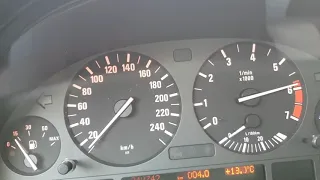 BMW e39 535i 0-100 acceleration manual