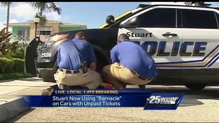 Police department deploys new way of 'booting' vehicles