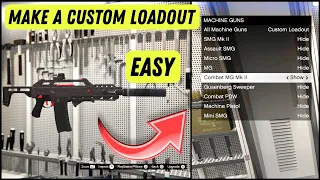 How To Make A Custom Weapon Loadout EASY In GTA Online 2023