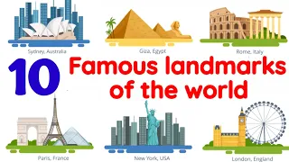 landmarks of the world | Famous landmarks |famous landmarks in the world |Top 10 landmarks for kids