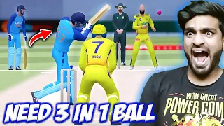 I Played CSK vs INDIA in CRICKET 22