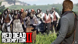 Red Dead Redemption 2 - ZOMBIE APOCALYPSE MOD GAMEPLAY