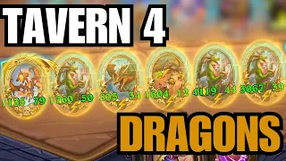 MY OVERALL ATTACK IS OVER 9000! Dragon build with Poet & Nightbane | Hearthstone Battlegrounds