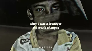 Maexza - when I was a teenager the world changed