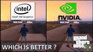 Intel Hd 620 vs Nvidia 940mx in GTA 5 | intel hd and nvidia comparison analysis gta v