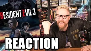 RESIDENT EVIL 3 TRAILER REACTION - Happy Console Gamer