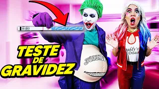 O CORINGA GRÁVIDO FEZ O TESTE DE GRAVIDEZ! A ARLEQUINA DESCOBRIU TUDO!!