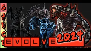 The Complete Evolve 2024 Monster Tierlist