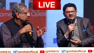 LIVE | Miftah Ismail & Shahid Khaqan Abbasi Important Dialogue | GNN
