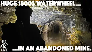 Huge 1800s Waterwheel & Horse Whimsey Found In An Abandoned Mine : UK Abandoned Mine Explore