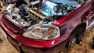 Ek civic all motor H2b