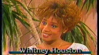 Whitney Houston Rare 1986 Interview with Ron Reagan