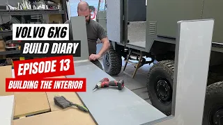 Volvo TGB 6x6 C304 1314 - Build Diary - Part 13 - Building the interior