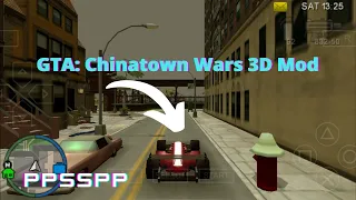 3D Camera MOD For GTA: Chinatown Wars | PPSSPP