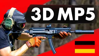 3D Printed MP5 vs A Real HK